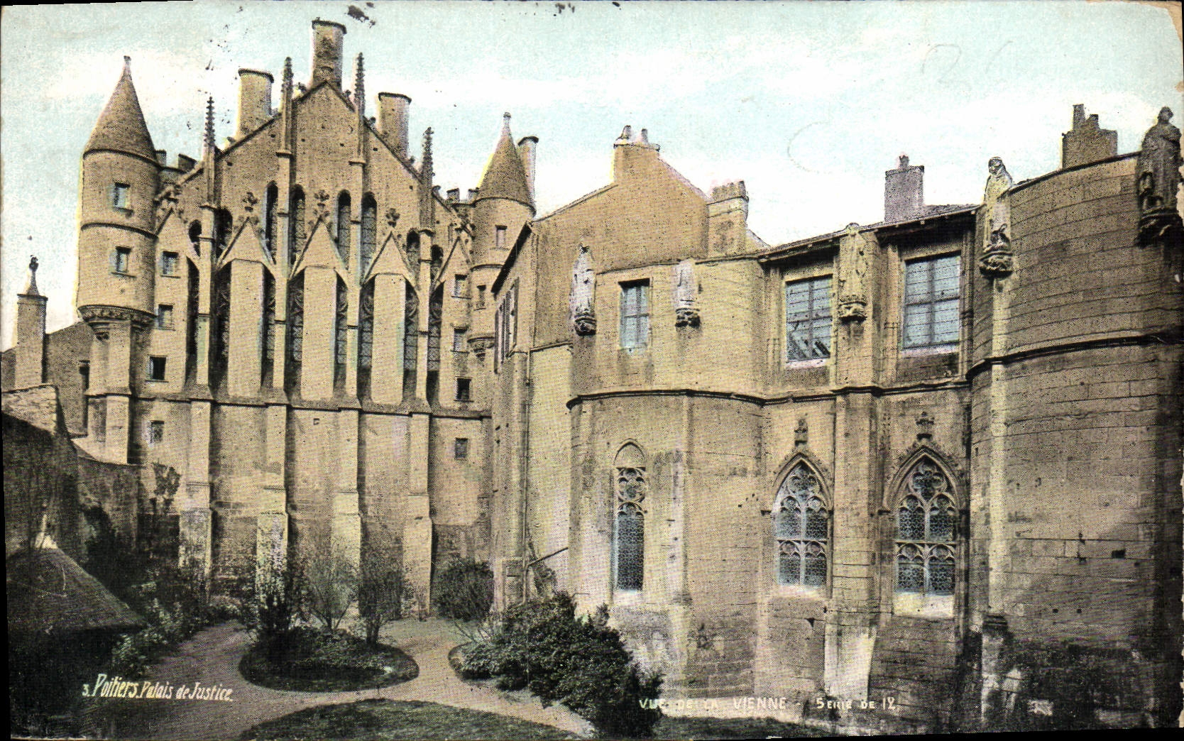 CPA Poitiers Palais de justice