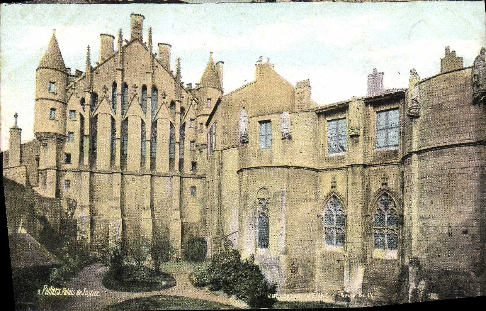 CPA Poitiers Palais de justice