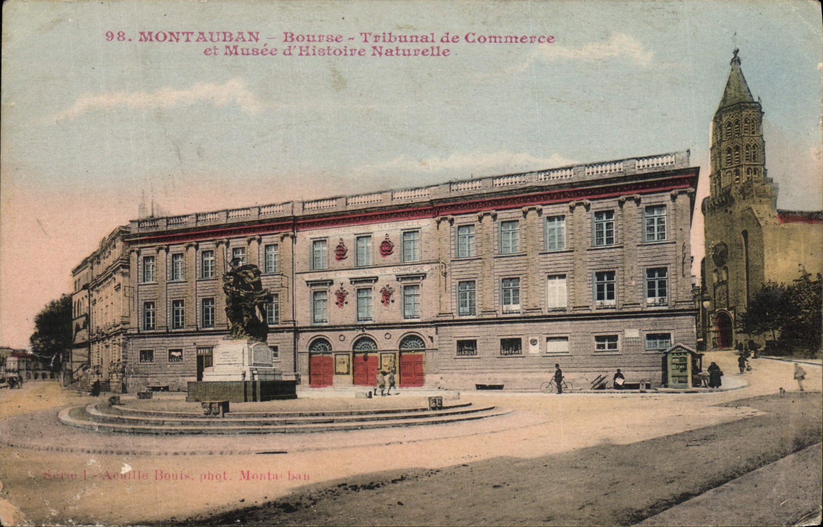 CPA Montauban Bourse Tribunal de Commerce et musee d'histoire naturelle 