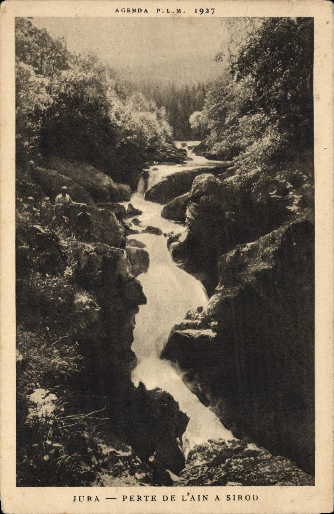 CPA Jura Perte De Lain a Sirod