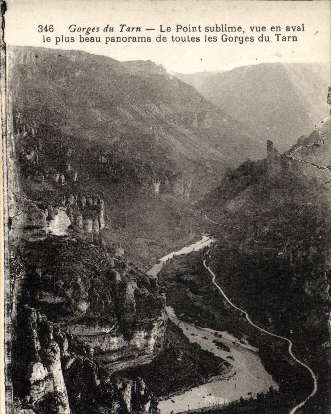 CPA Gorges Du Tarn Le Point Sublime