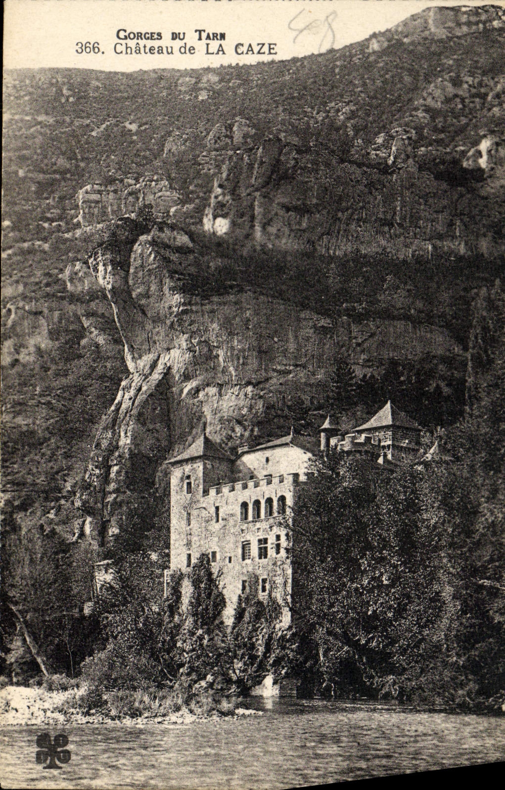 CPA Gorges Du Tarn Chateau de La Caze