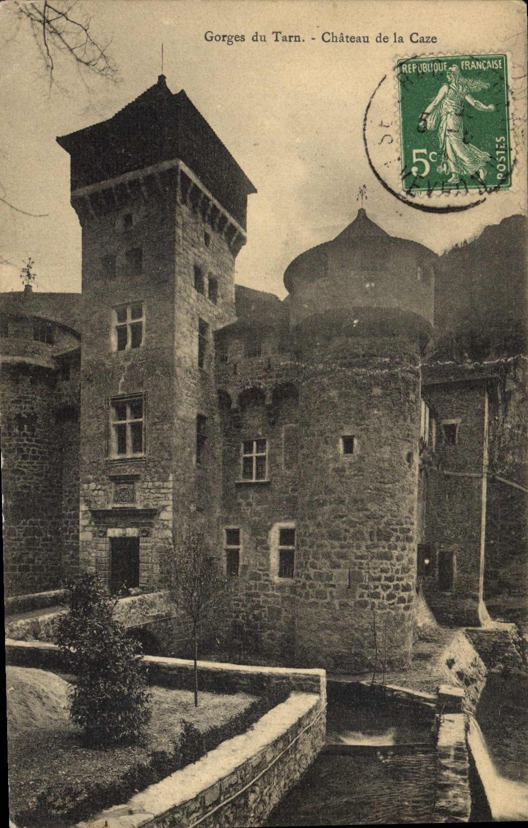 CPA Gorges Du Tarn Chateau de la Caze