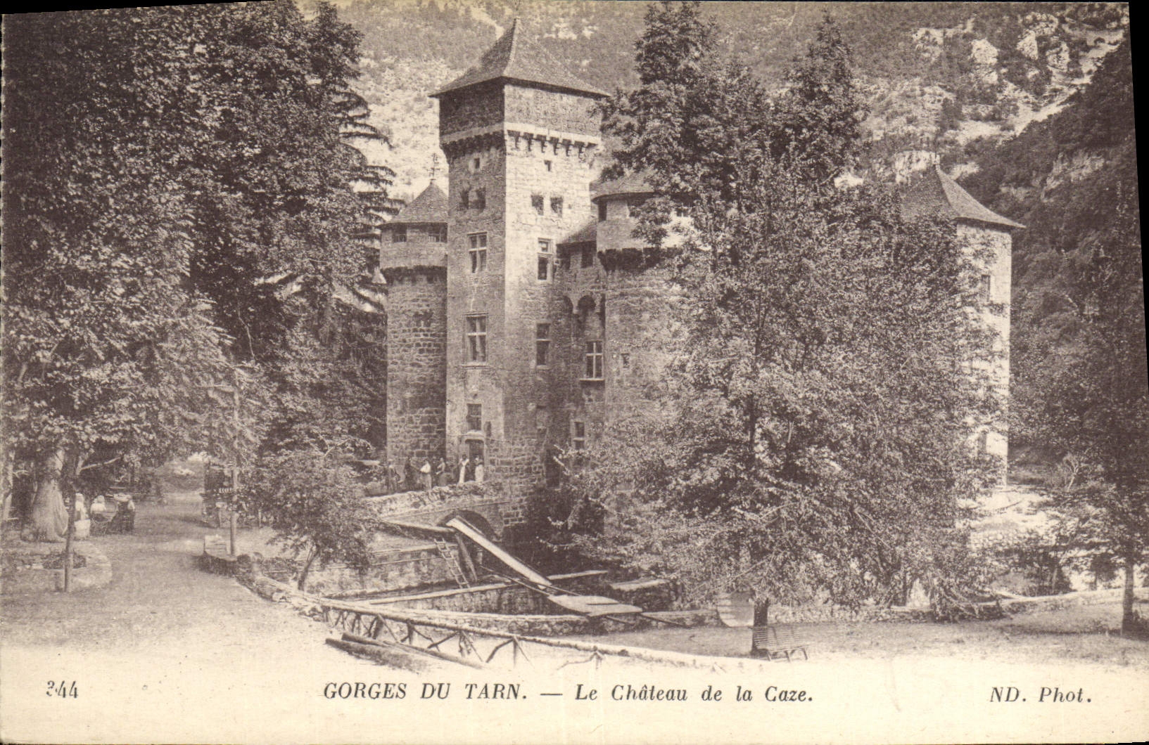 CPA Gorges Du Tarn Chateau de la Caze