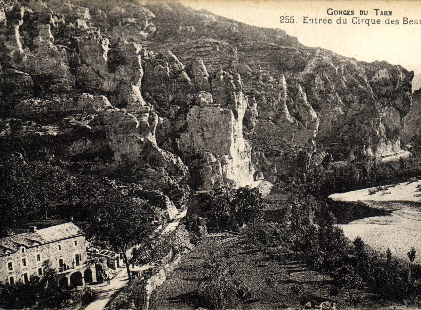 CPA Gorges Du Tarn Entree du cirque des Beaumes
