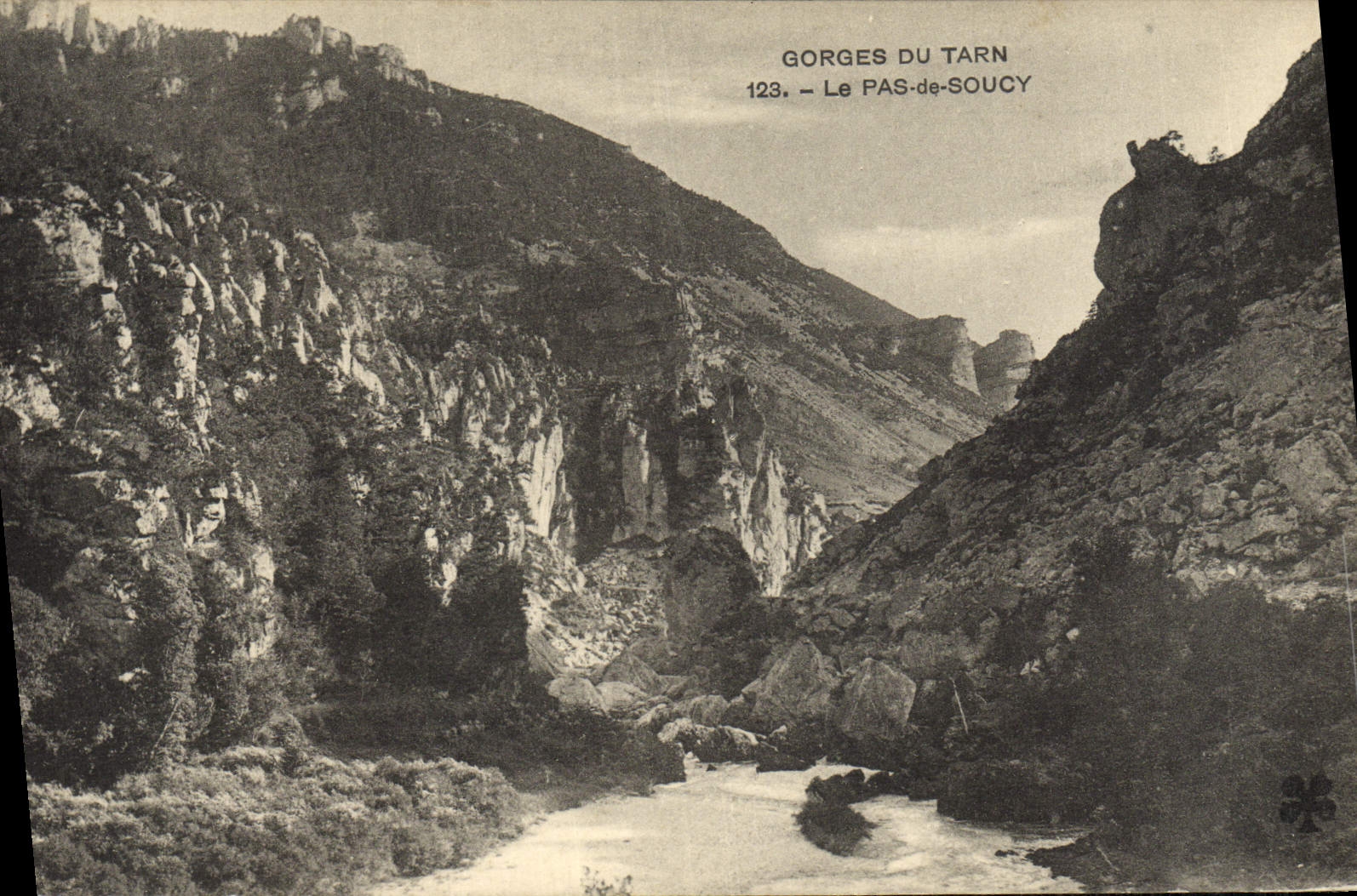 CPA Gorges Du Tarn le Pas de Soucy
