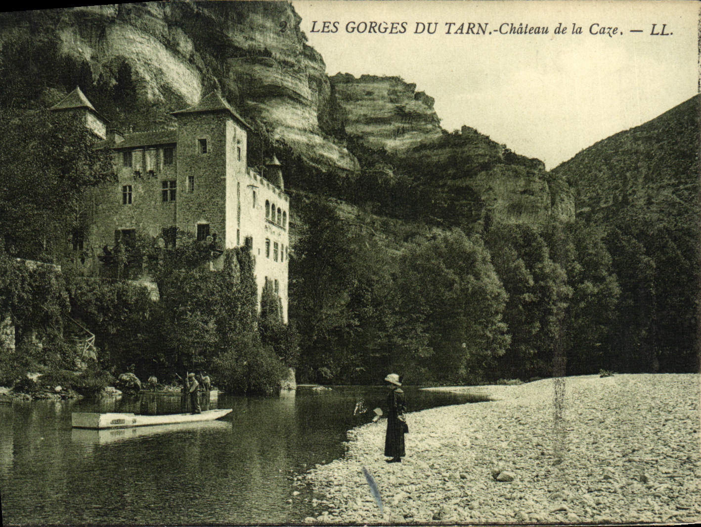 CPA Gorges Du Tarn Chateau de la Caze