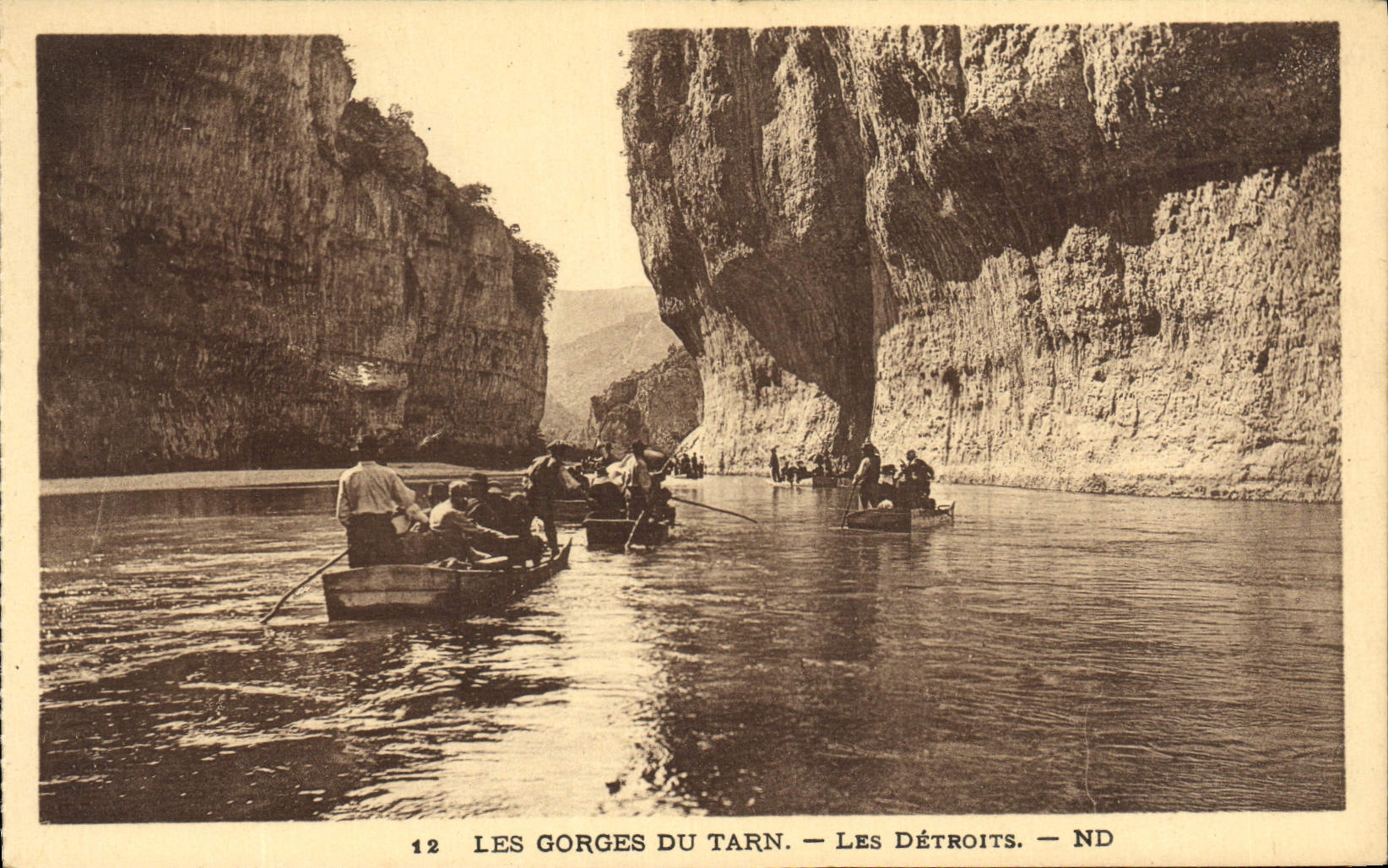 CPA Gorges Du Tarn Les Detroits