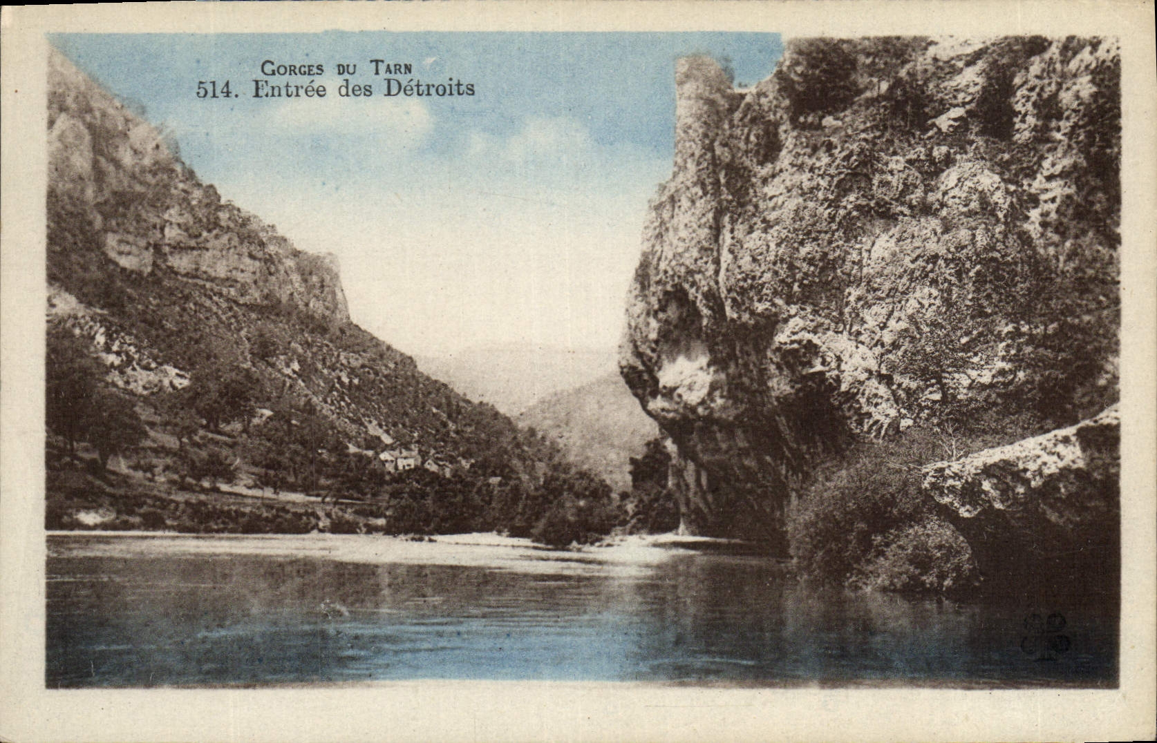 CPA Gorges Du Tarn Entree des Detroits