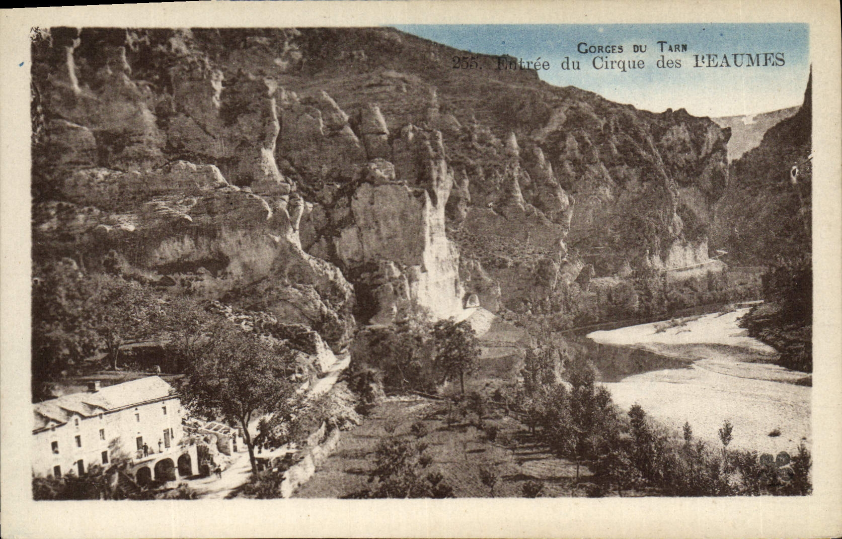 CPA Gorges Du Tarn Entree du Cirque des Beaumes