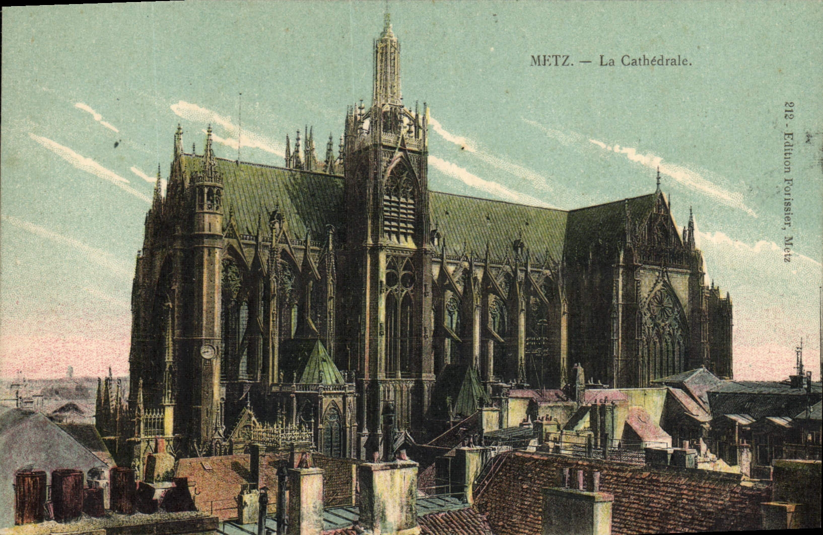 CPA Metz La Cathedrale