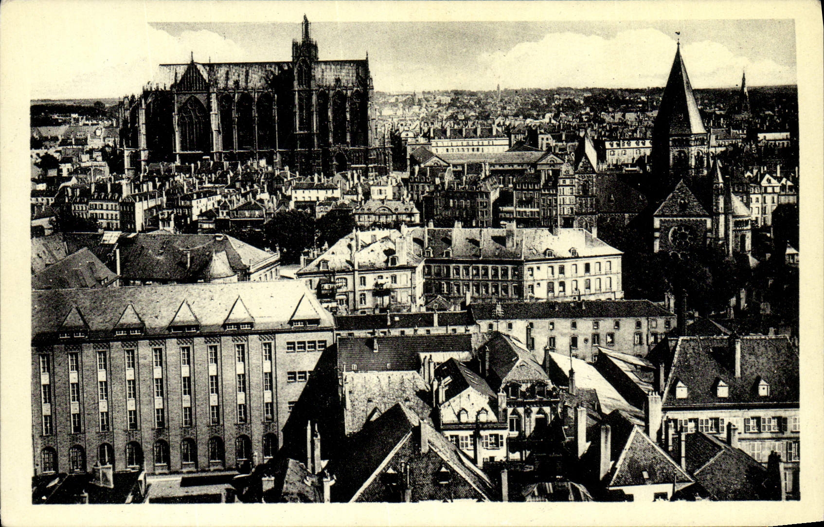 CPA Metz Vue Generale