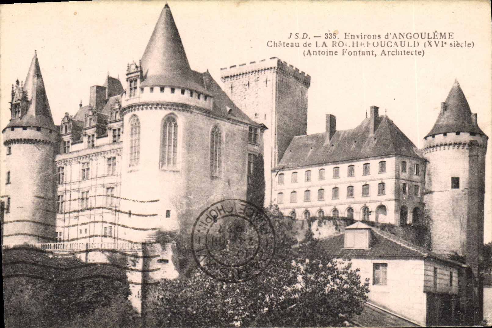 CPA Environs De Angouleme Chateau De La Rocehfoucauld
