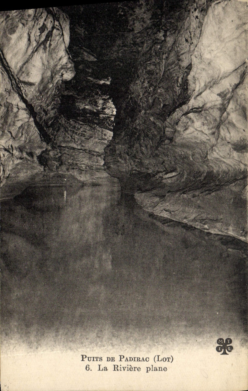CPA Puits De Padirac La Riviere Plane