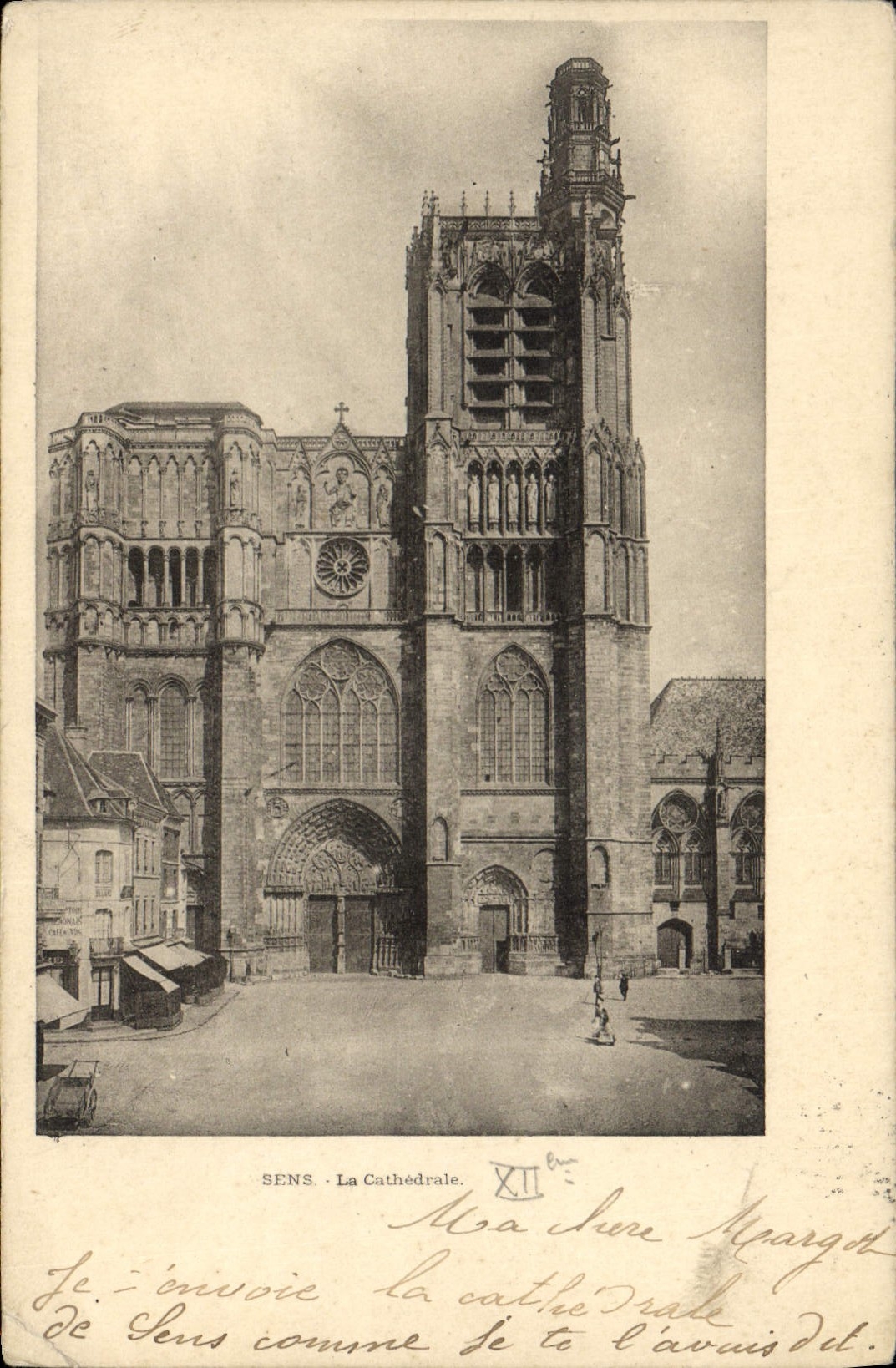 CPA Sens La Cathedrale