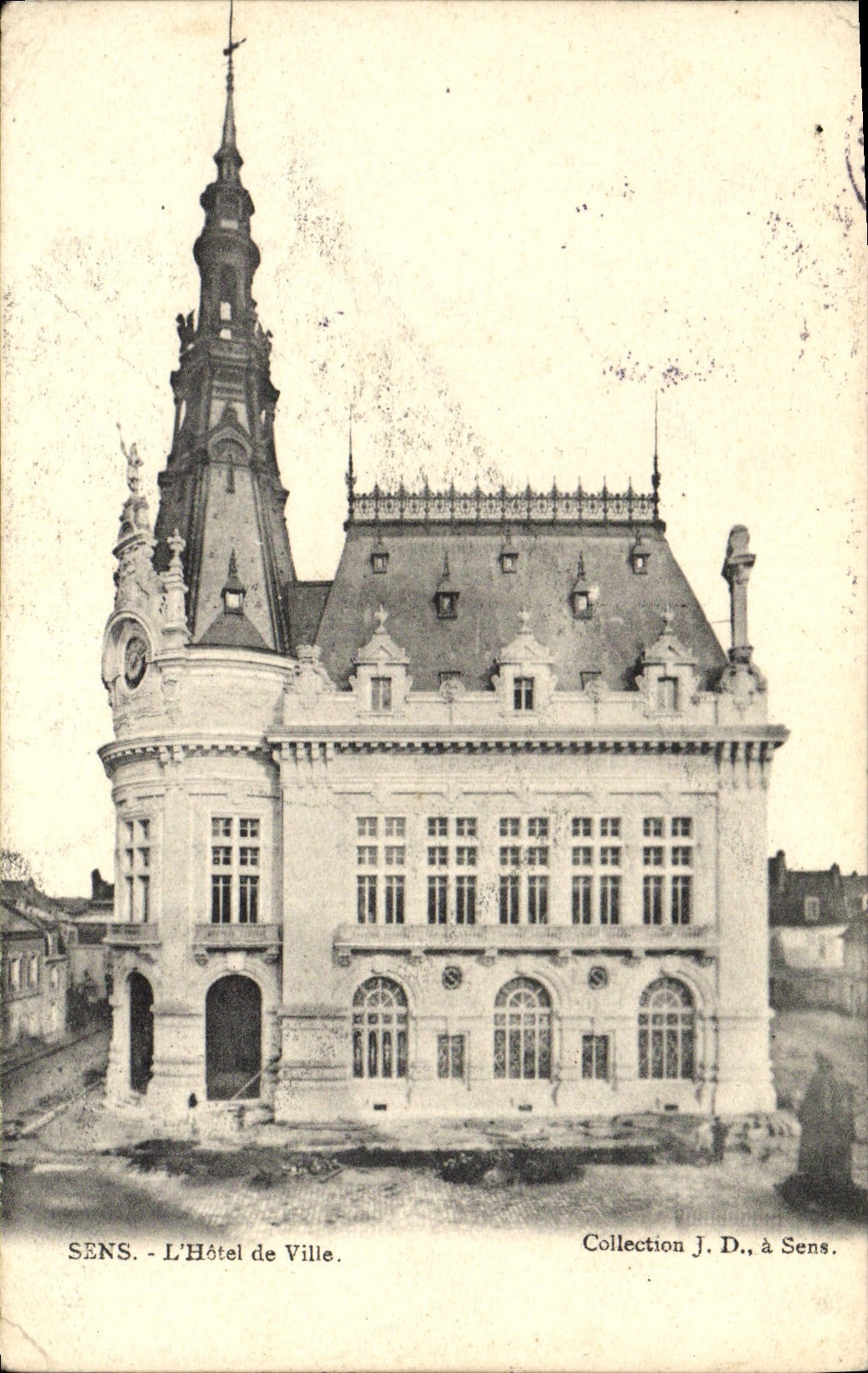 CPA Sens L'Hotel De Ville