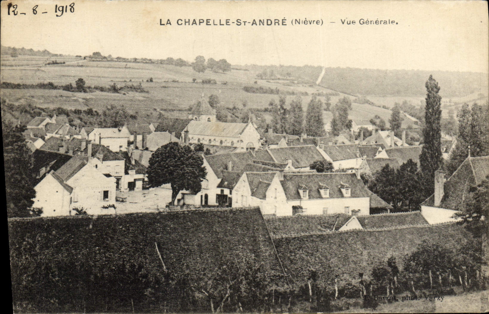 CPA La Chapelle St Andre Vue Generale