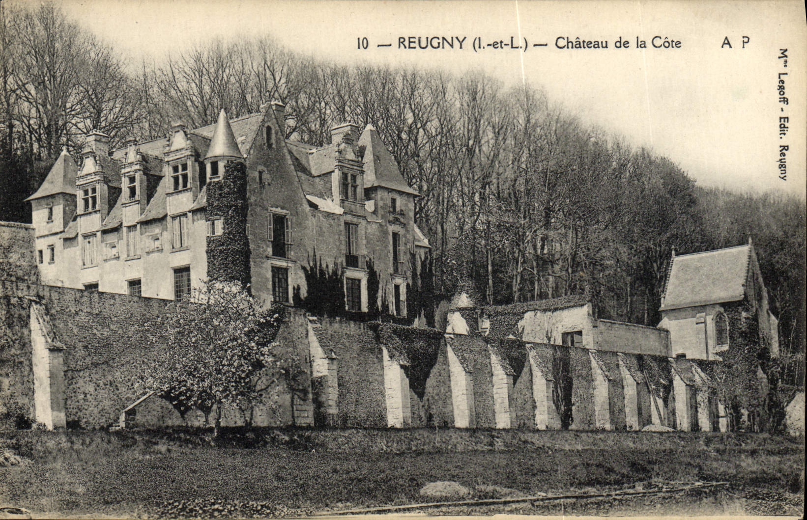 CPA Reugny Chateau De La Cote