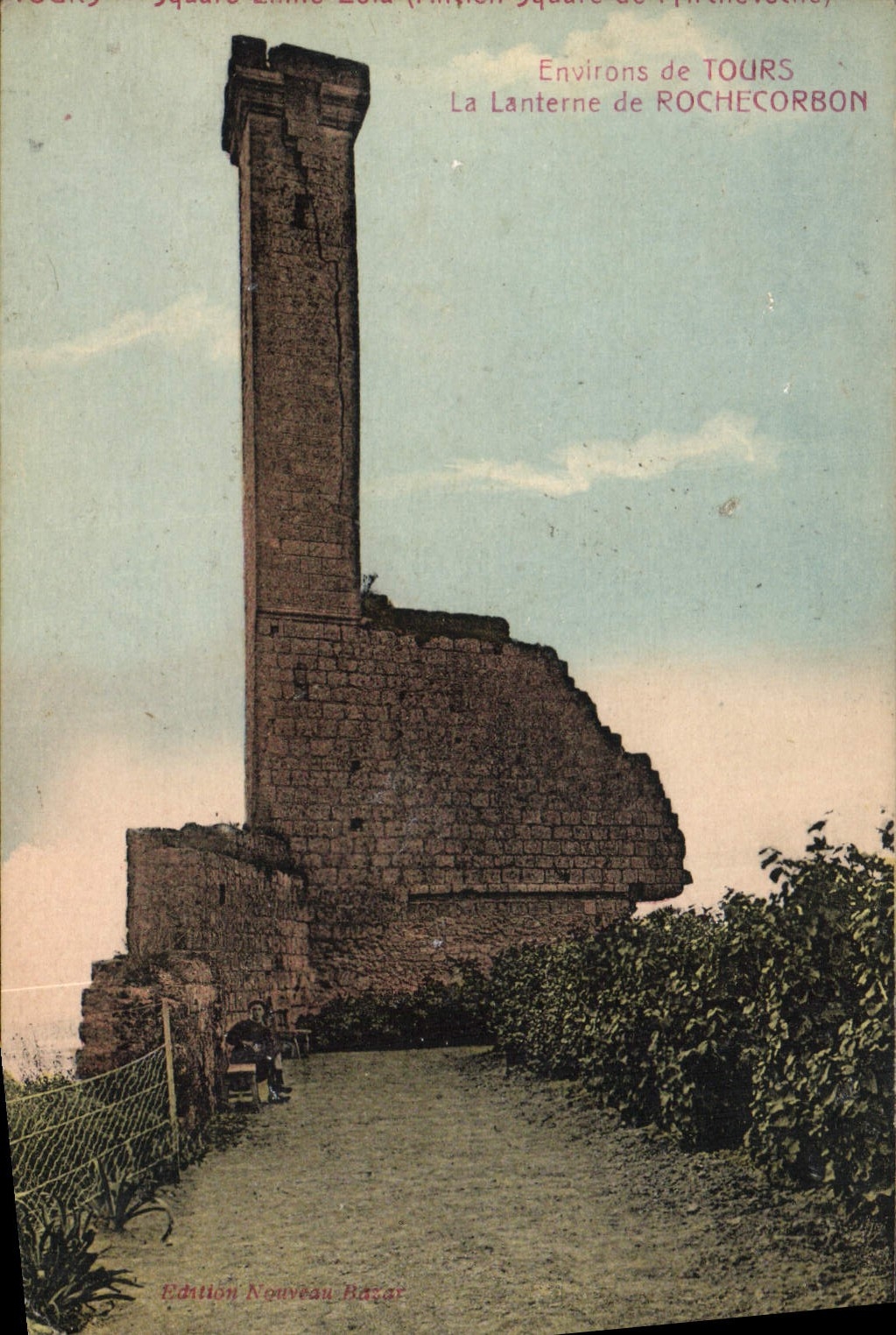 CPA Environs De Tours La Lanterne De Rochecorbon