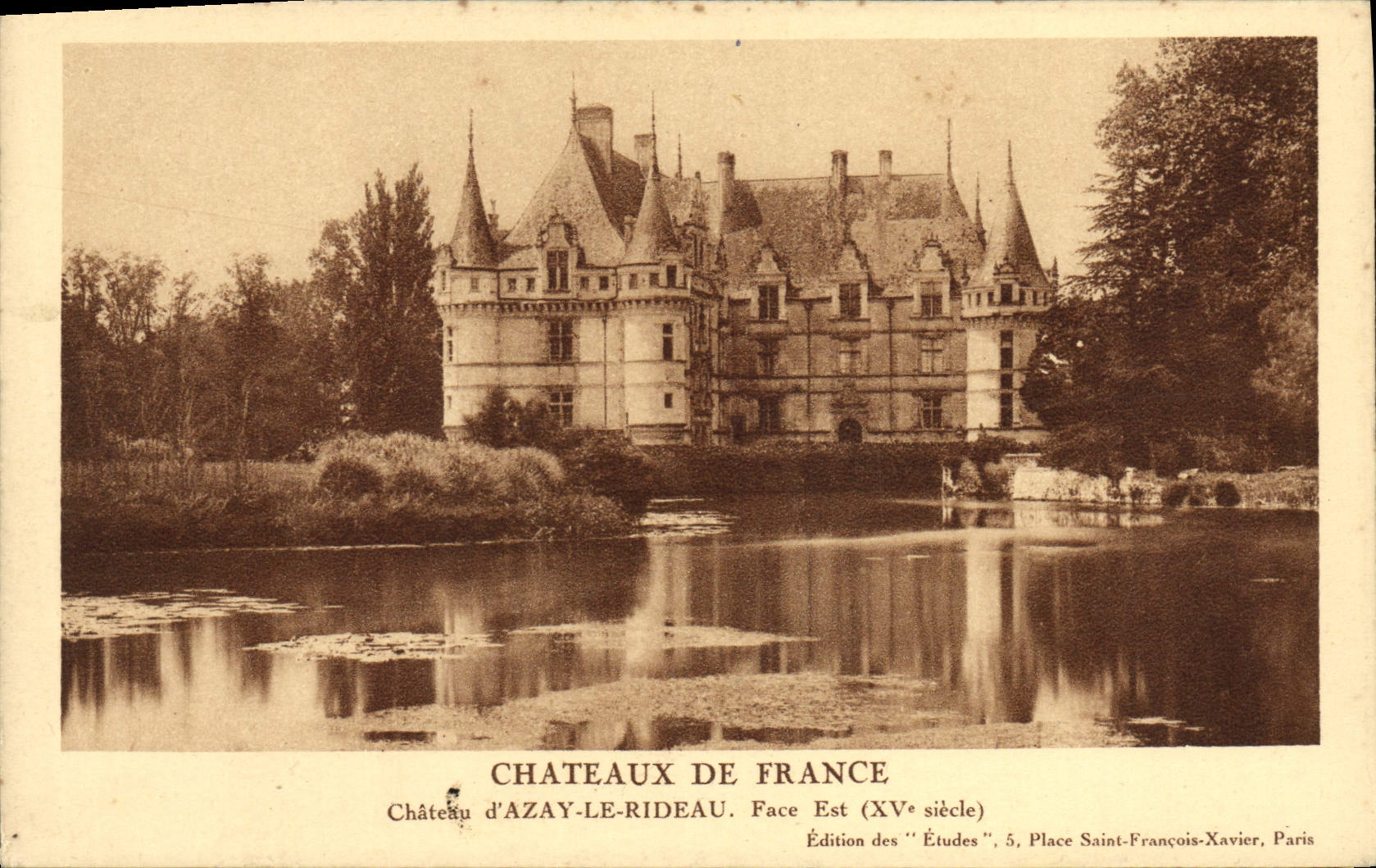 CPA Chateaux De France Chateau Azay Le Rideau