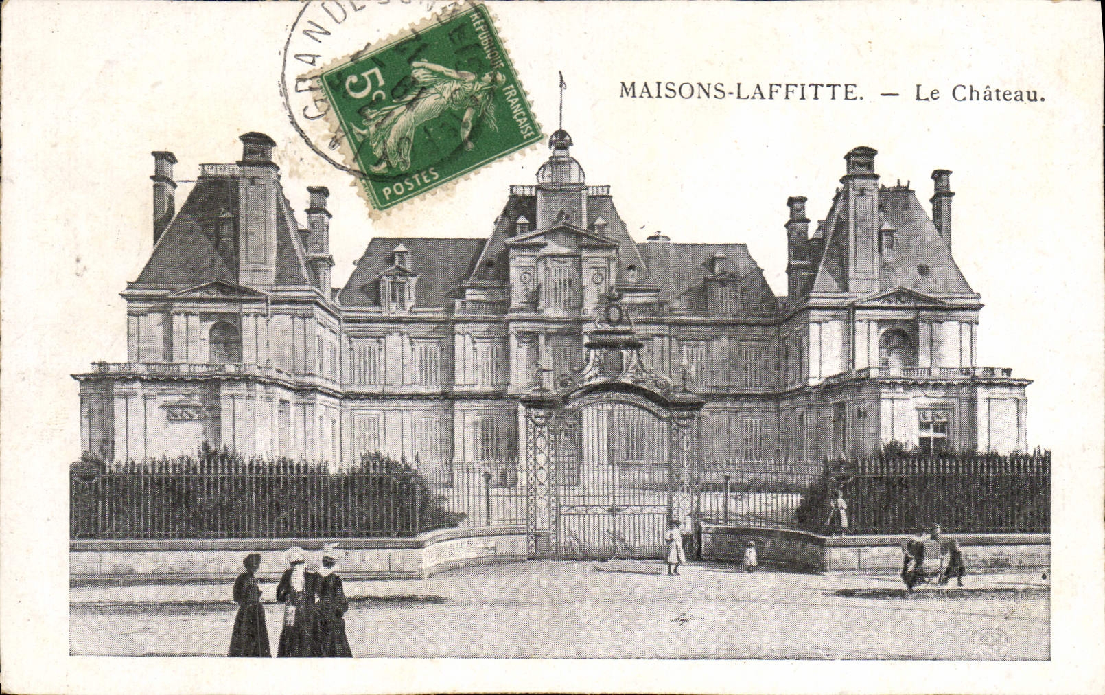 CPA Maisons Laffitte Le Chateau