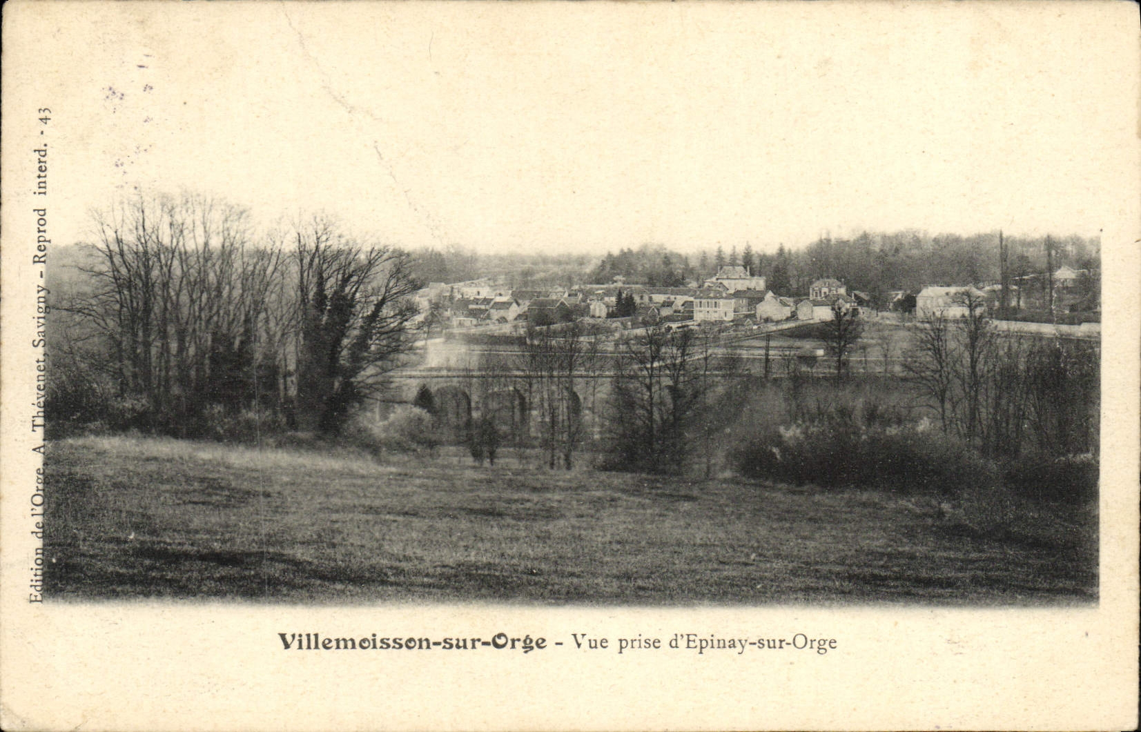 CPA Villemoisson Sur Orge Vue Prise d'Epinay Sur Orge