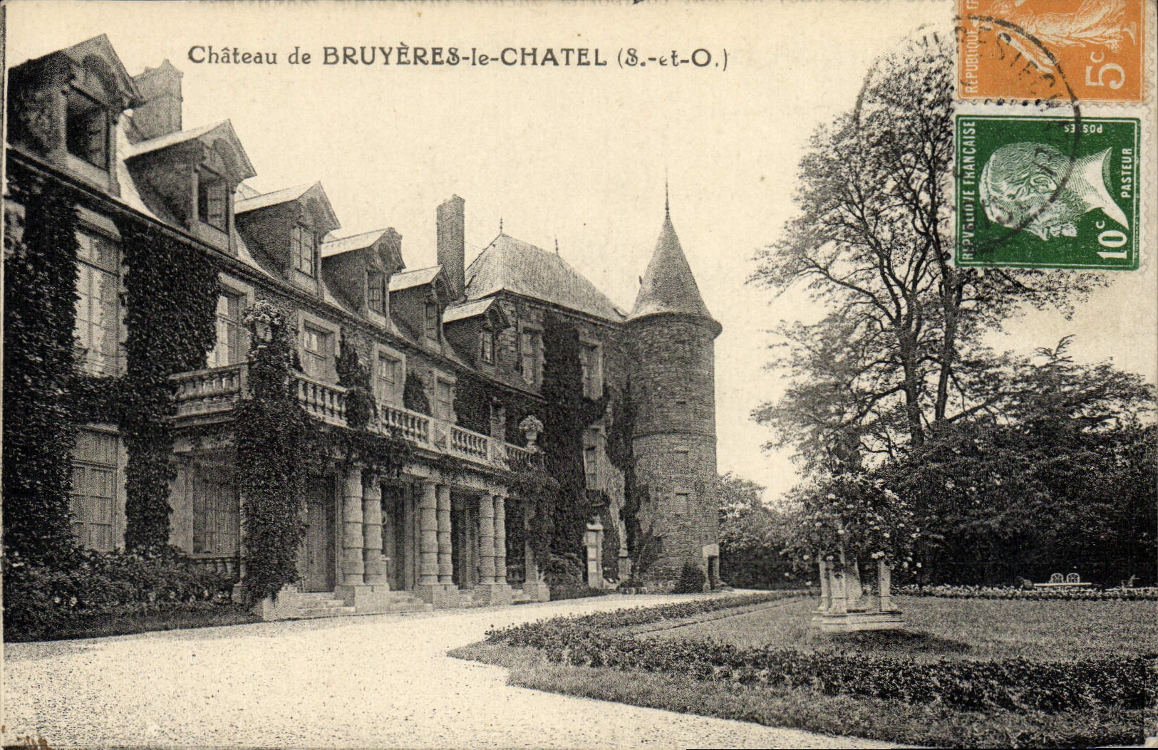 VINTAGE POSTCARD Castle Of Heathers Chateal