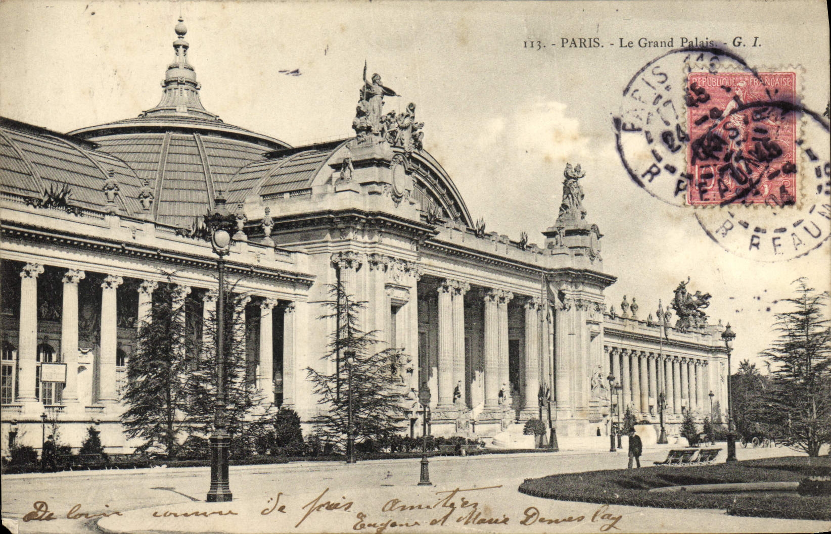 CPA Paris Le Grand Palais