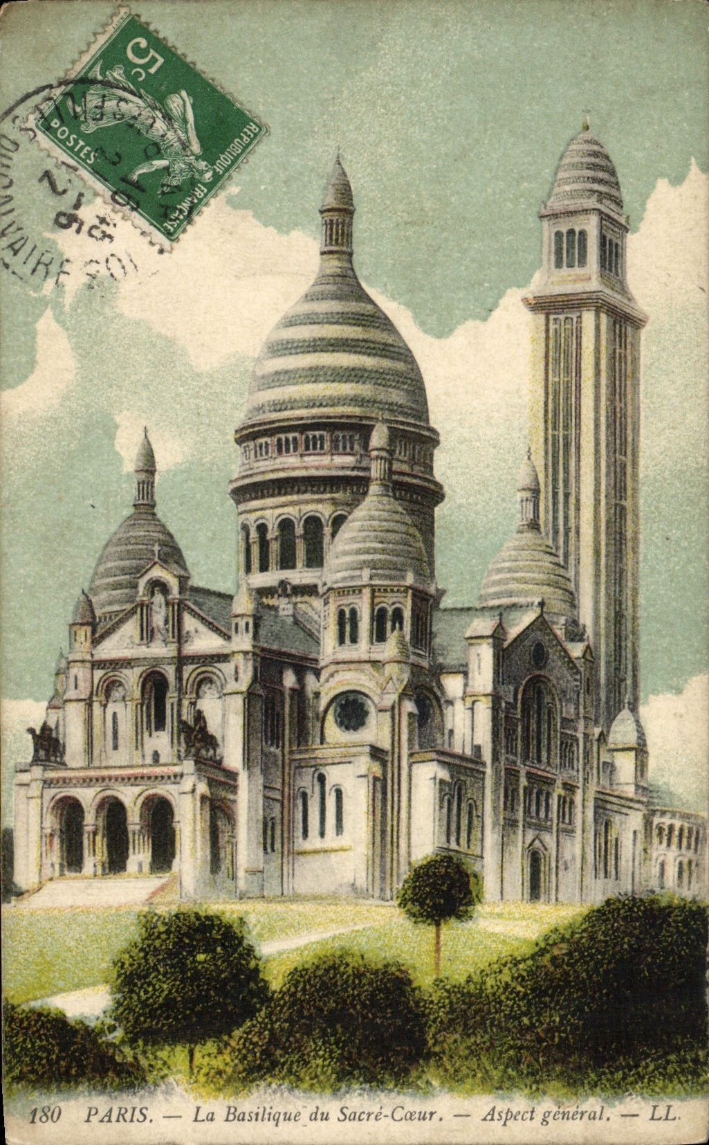 CPA Paris La Basilique Du Sacre Coeur Aspect General
