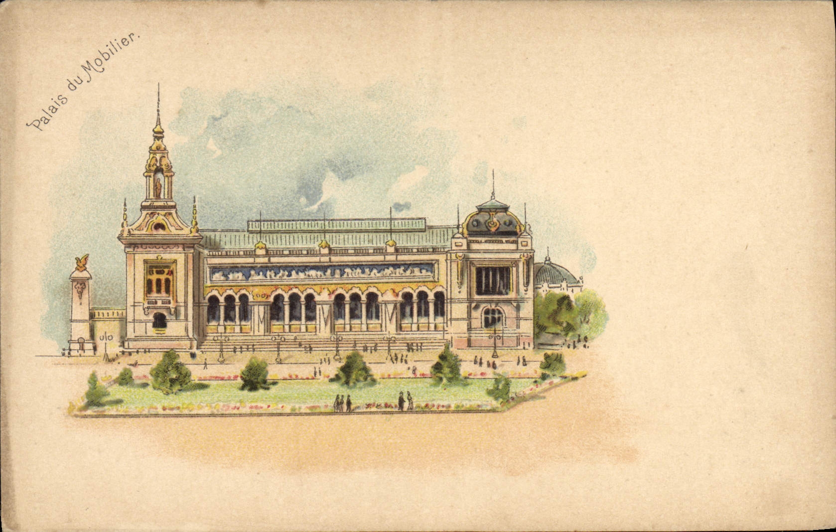 CPA Palais Du Mobilier Paris