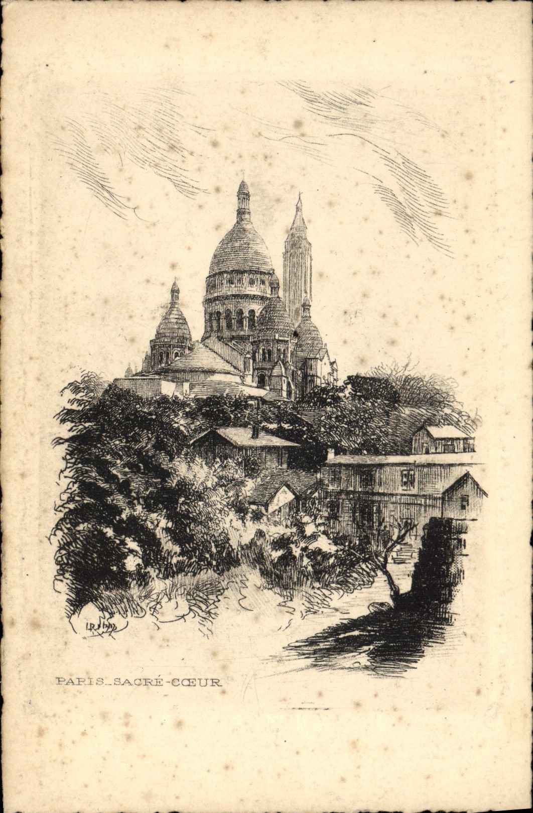 CPA Paris Sacre Coeur Montmartre