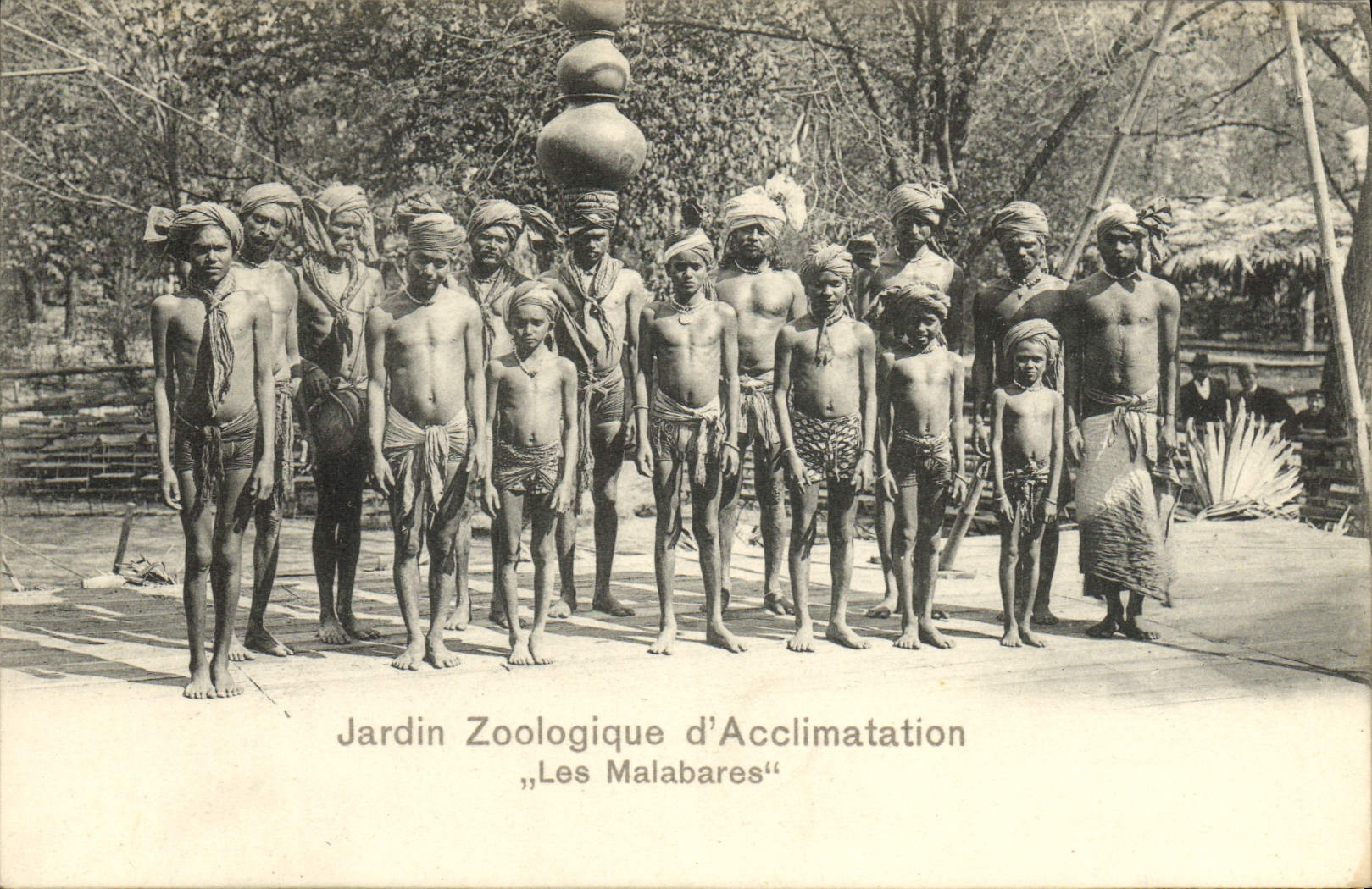 CPA Jardin Zoologique D'Acclimatation Les Malabares