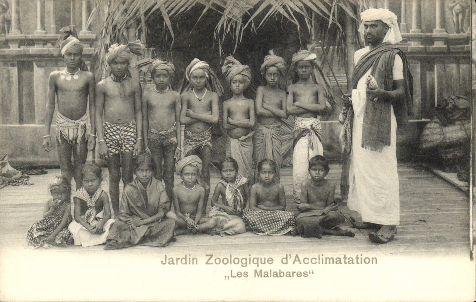 CPA Jardin Zoologique D'Acclimatation Les Malabares