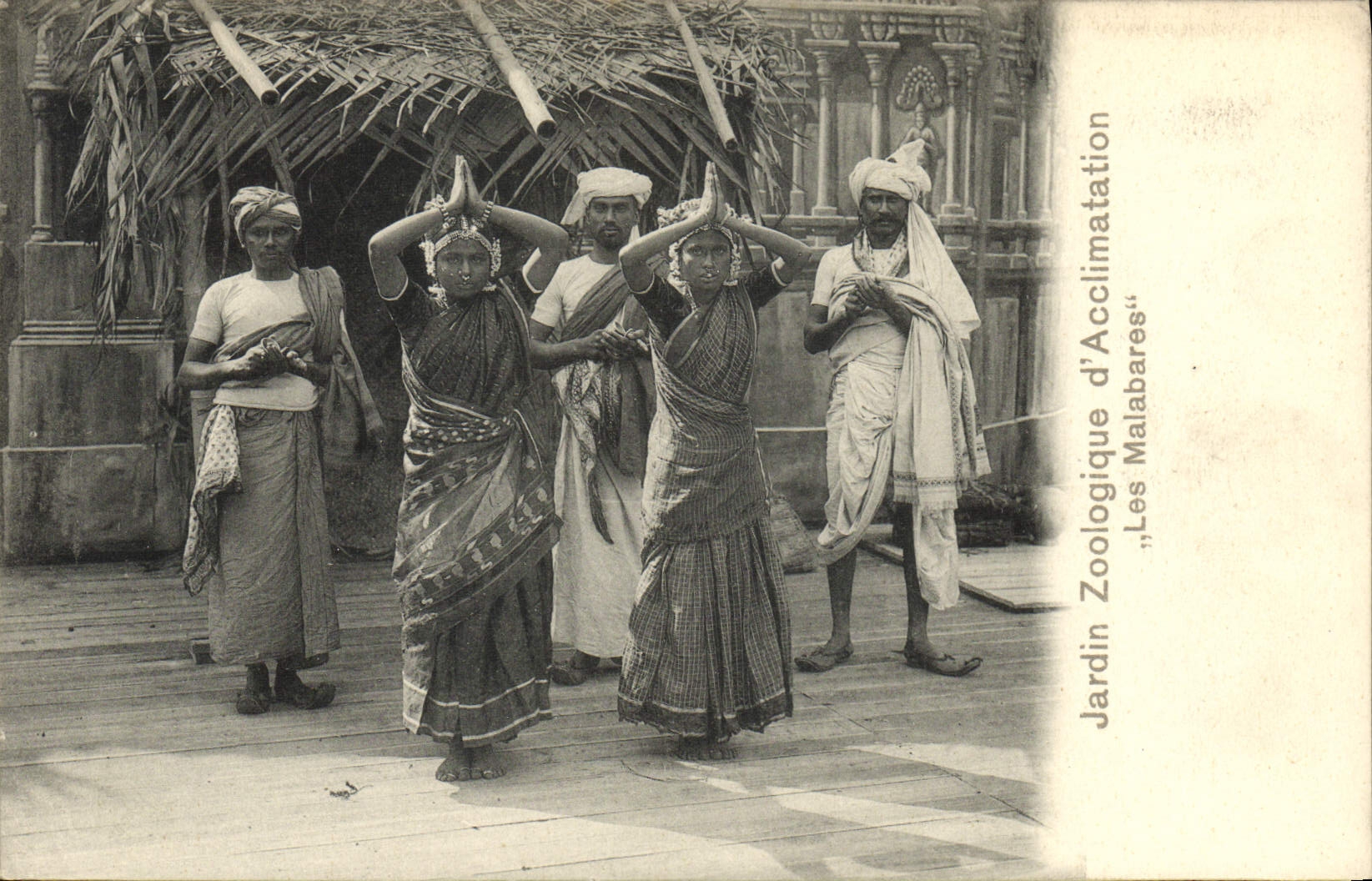 CPA Jardin Zoologique D'Acclimatation Les Malabares