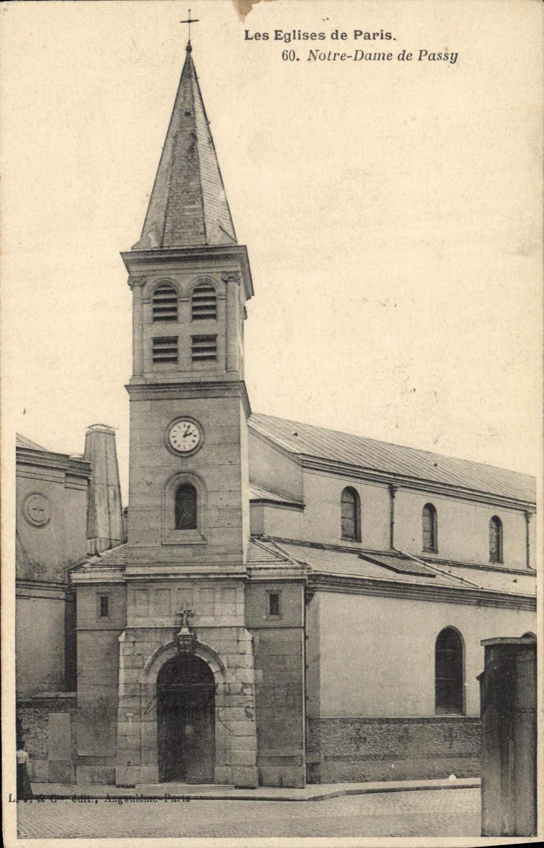 CPA Les Eglises De Paris Notre Dame De Passy