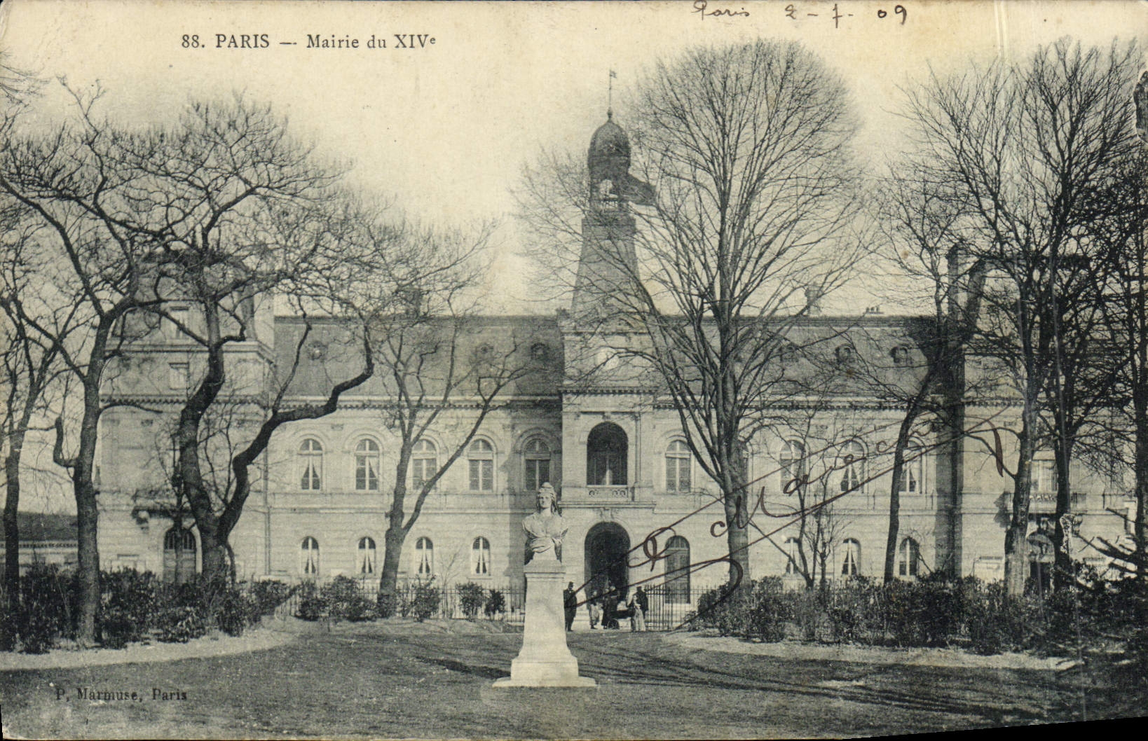 CPA Paris Mairie Du 14eme