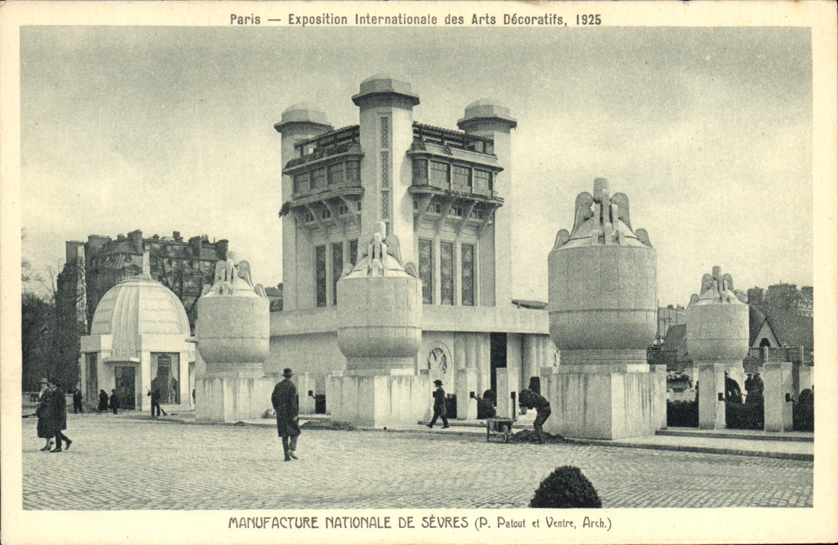 CPA Paris Exposition Internationale Des Arts Decoratifs Manufacture Nationale De Sevres