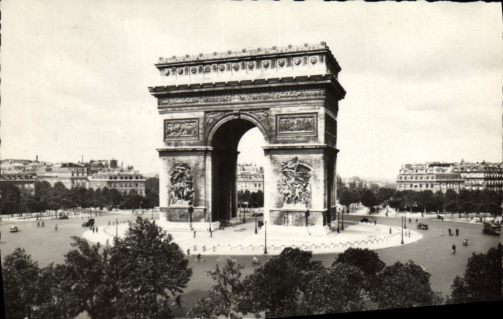 CPA Paris L'Arc De Triomphe