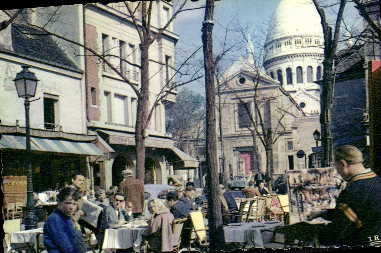 CPM Paris La Place Du Tertre