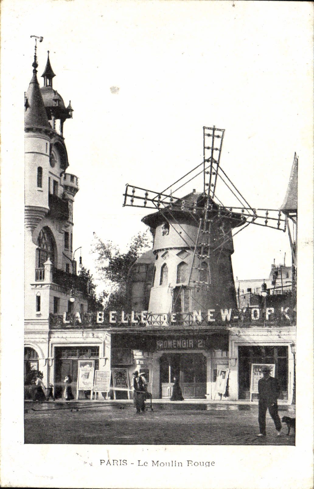 CPA Paris Le Moulin Eouge