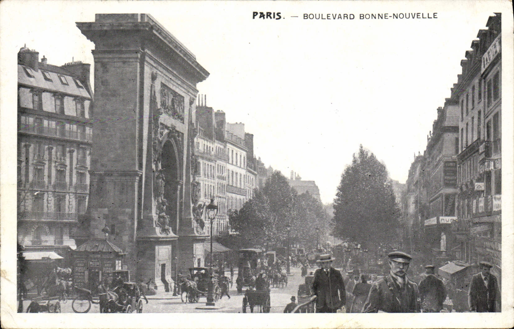 CPA Paris Boulevard Bonne Nouvelle