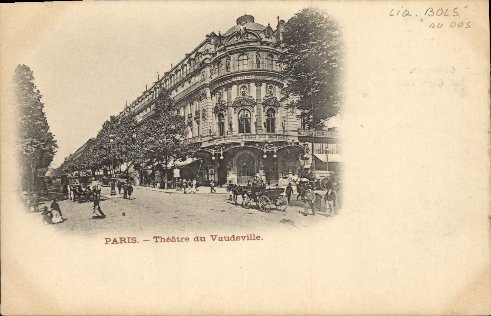 CPA Paris Theatre Du Vaudeville
