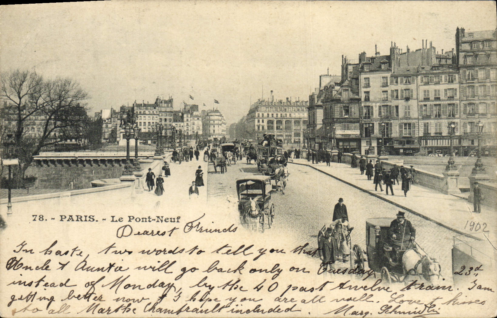 CPA Paris Le Pont Neuf