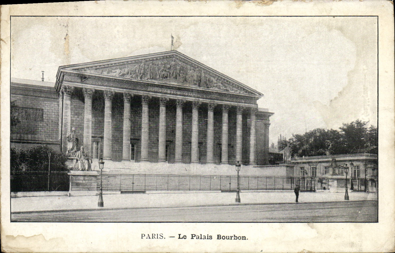 CPA Paris Le Palais Bourbon