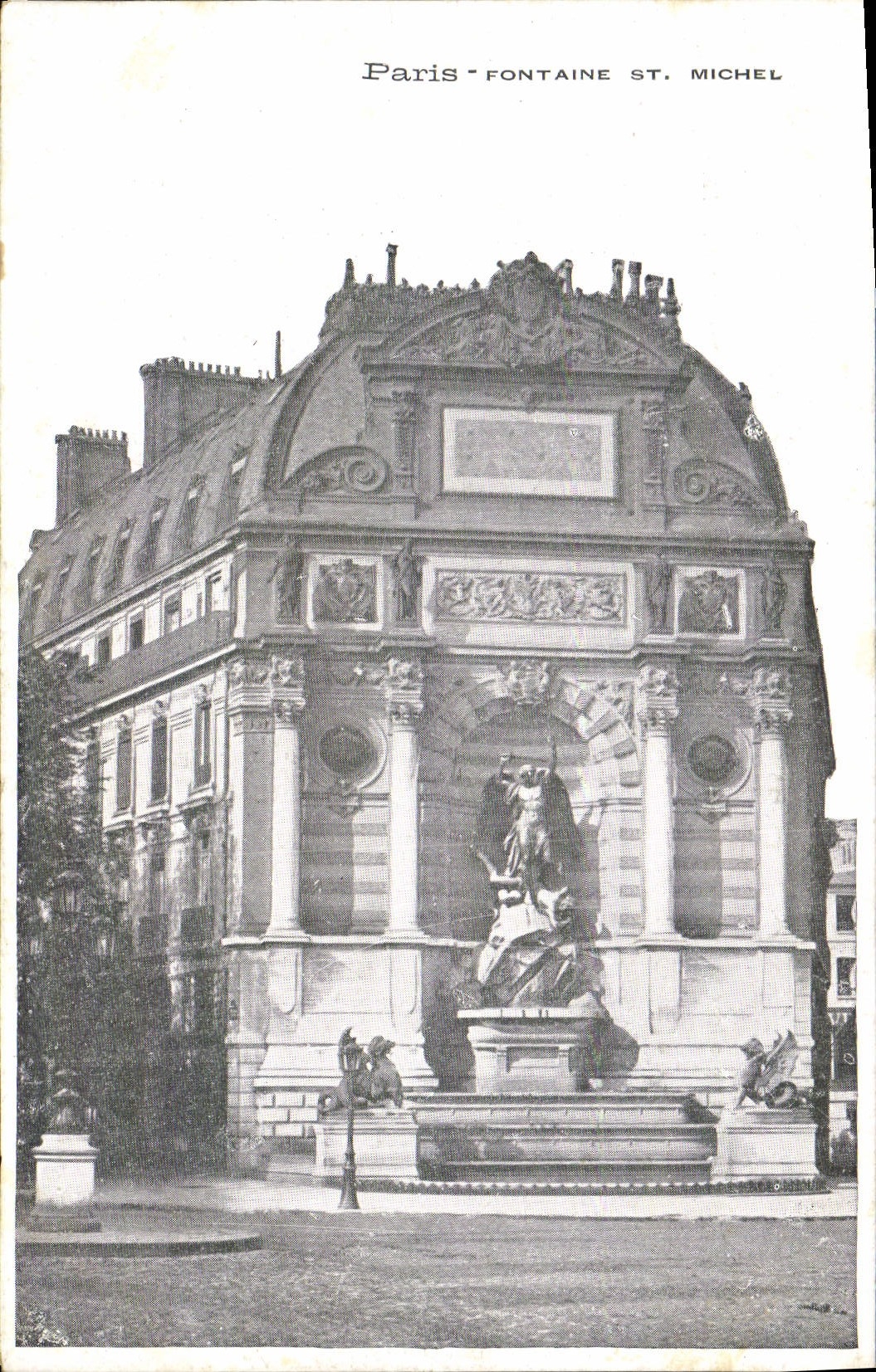 CPA Paris Fontaine St Michel
