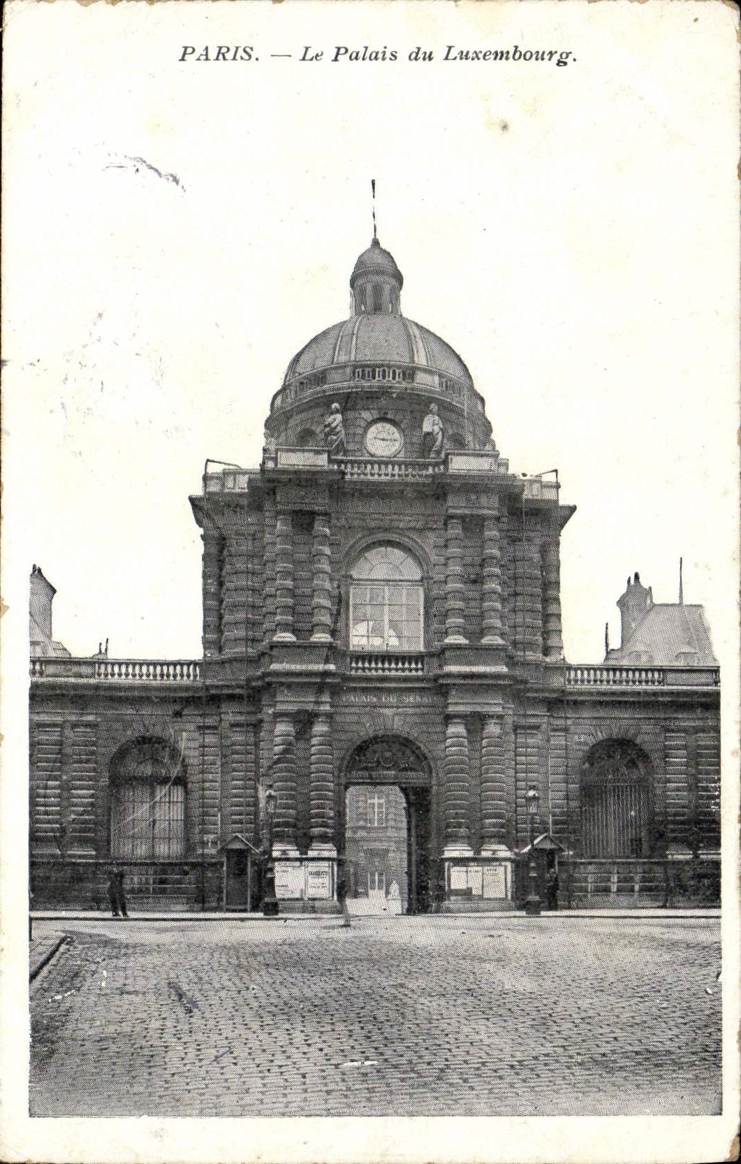 CPA Paris Le Palais Du Luxembourg