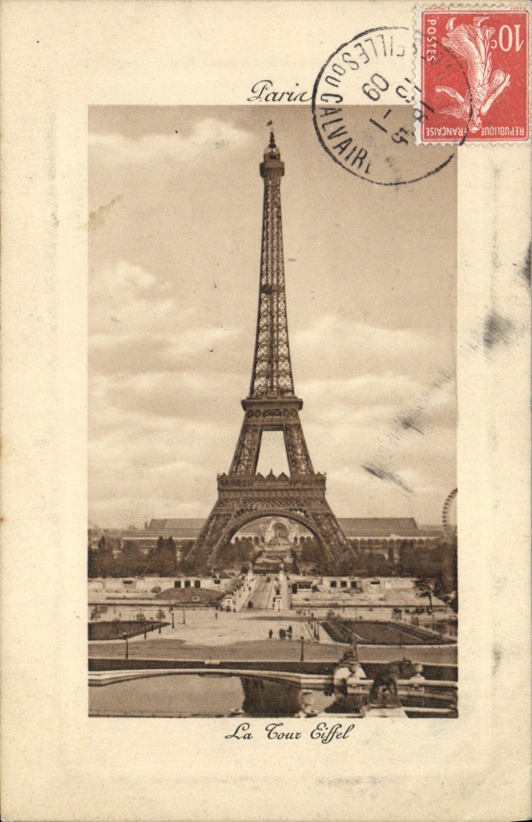 CPA Paris La Tour Eiffel
