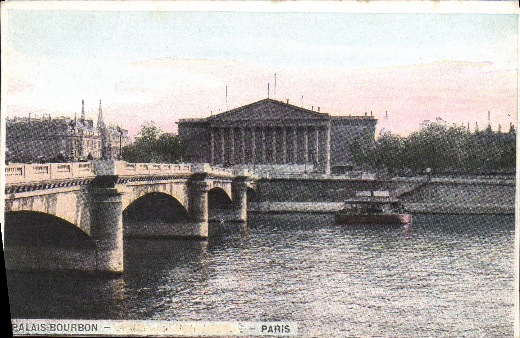 CPA Palais Bourbon Paris