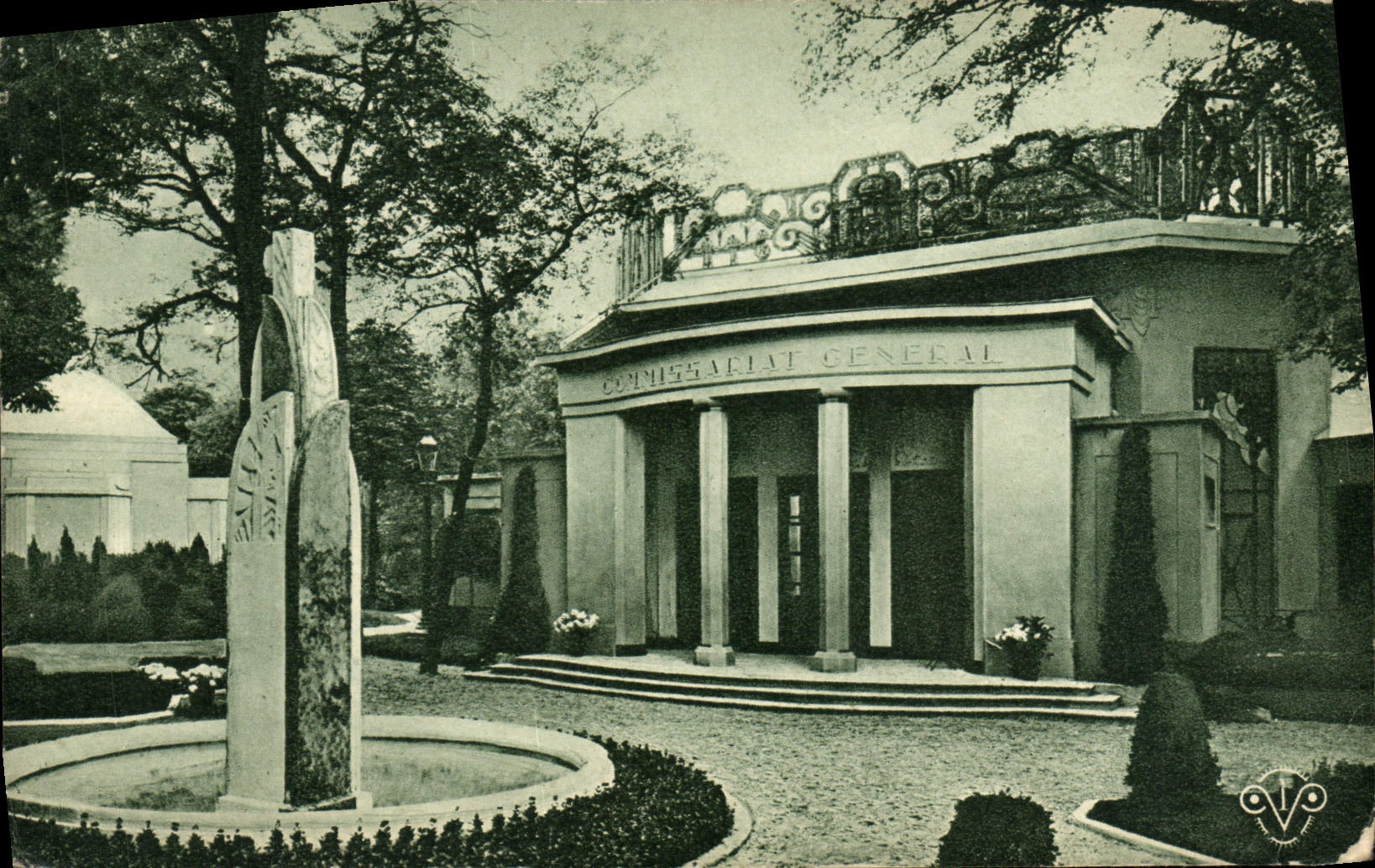 CPA Exposition Internationale Des Arts Decoratifs Paris 1925 Le pavillon du commissariat general