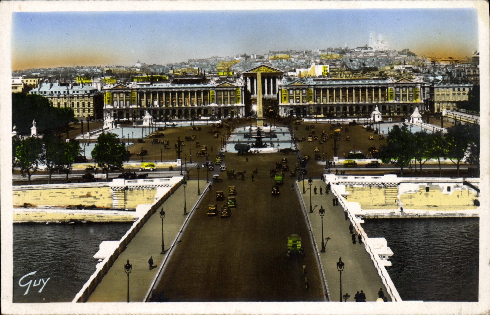 CPA Paris Et Ses Merveilles Nouveau Pont Et Place De La Concorde